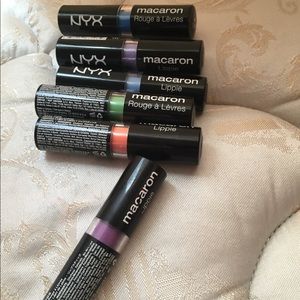 NYX Macaroon Lipstick Lot